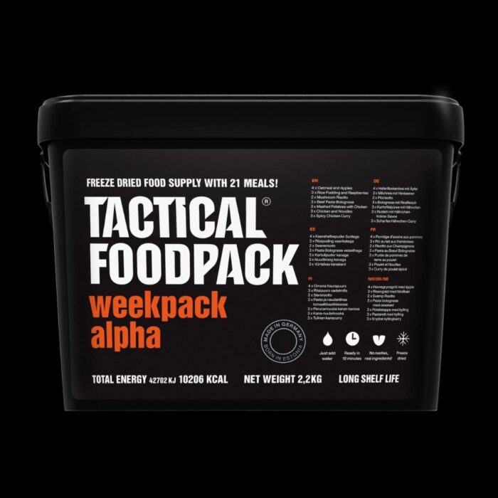 Tactical Foodpack "Weekpack Alpha" 2080g – Bild 3