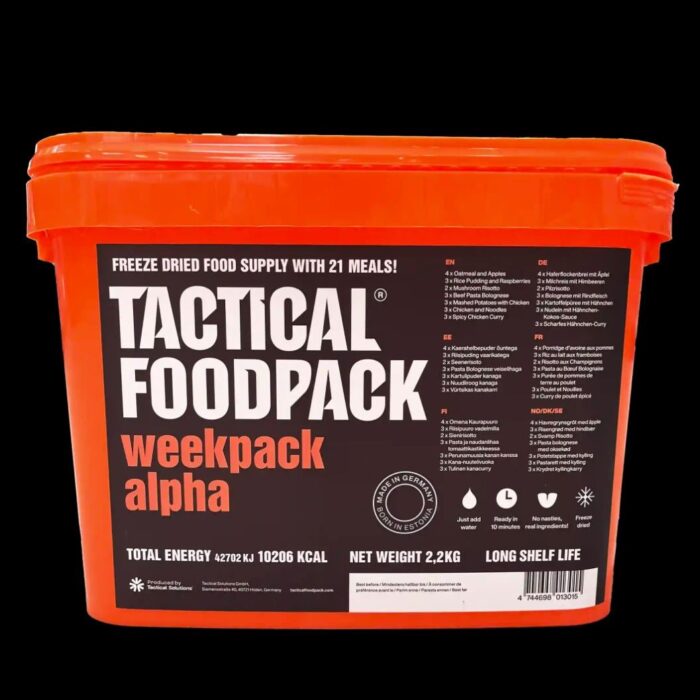 Tactical Foodpack "Weekpack Alpha" 2080g